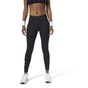 Reebok Classic Vector Logo Leggings Damen - Schwarz - DE 314-BOT